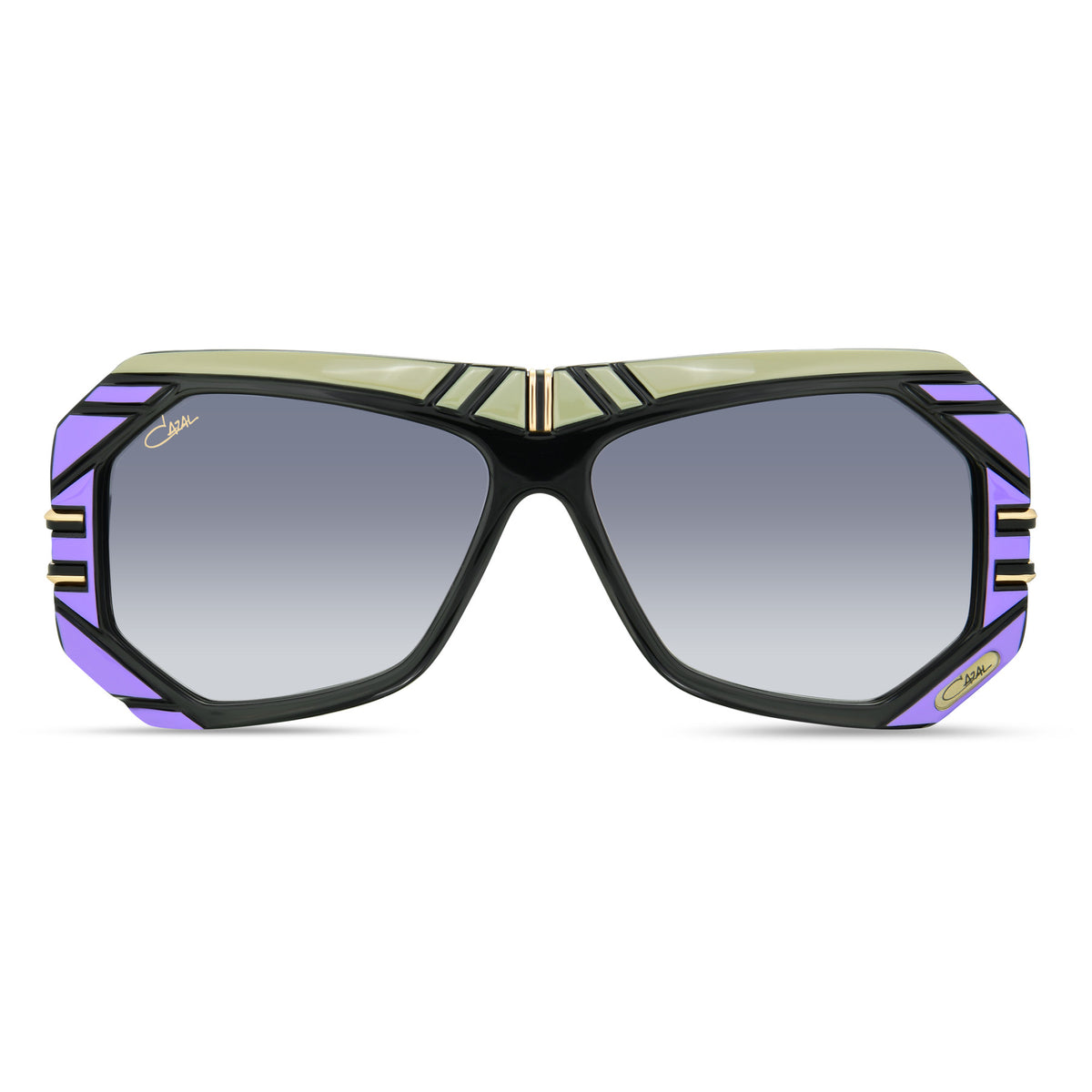 Cazal Legends Sunglasses Patterned Sun Glasses Case Semi Hard Black NEW Amazon.com: Cazal Legends 648 001 Sunglasses Men main image 4