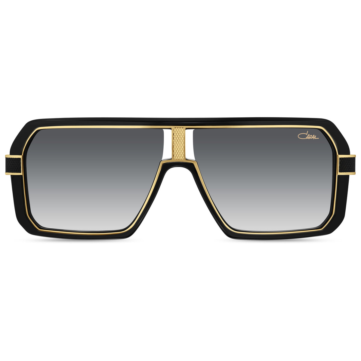 Excluded Cazal Sunglasses, New 350 Cazal Sunglasses 272 Gold/Colorful 526 Size 55mm Frame New  main image 4